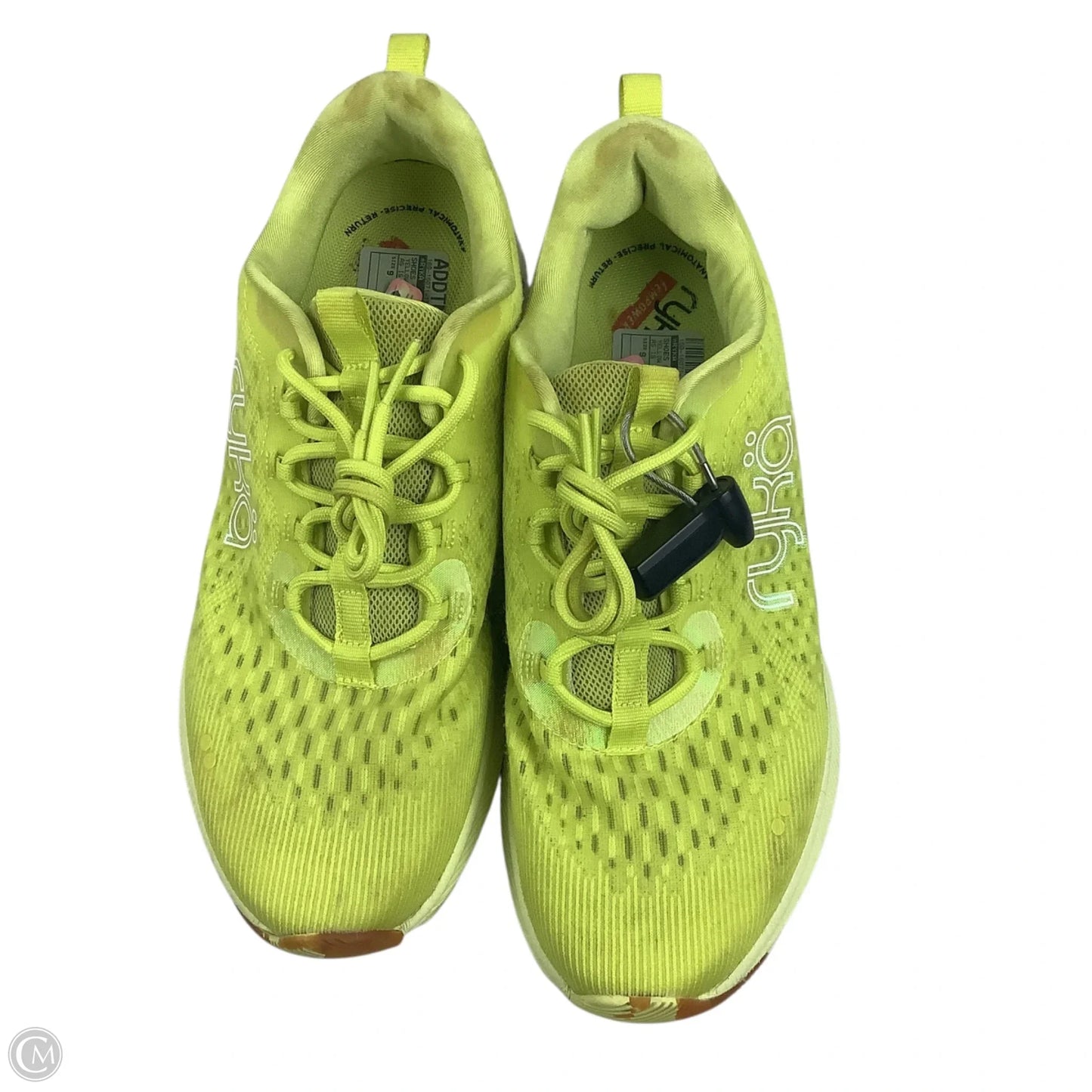 Shoes Athletic By Ryka In Yellow, Size: 9