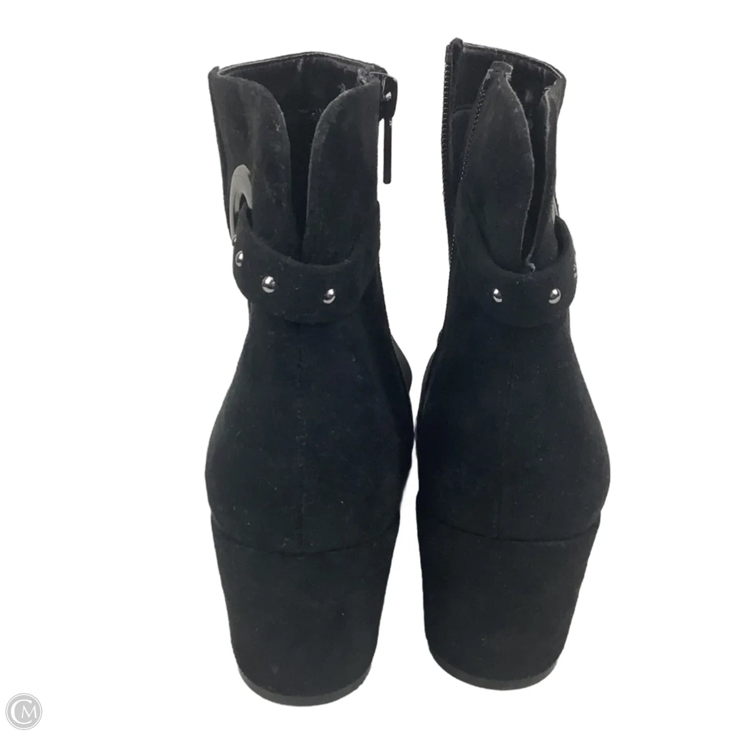 Boots Ankle Heels By East 5th In Black, Size: 10