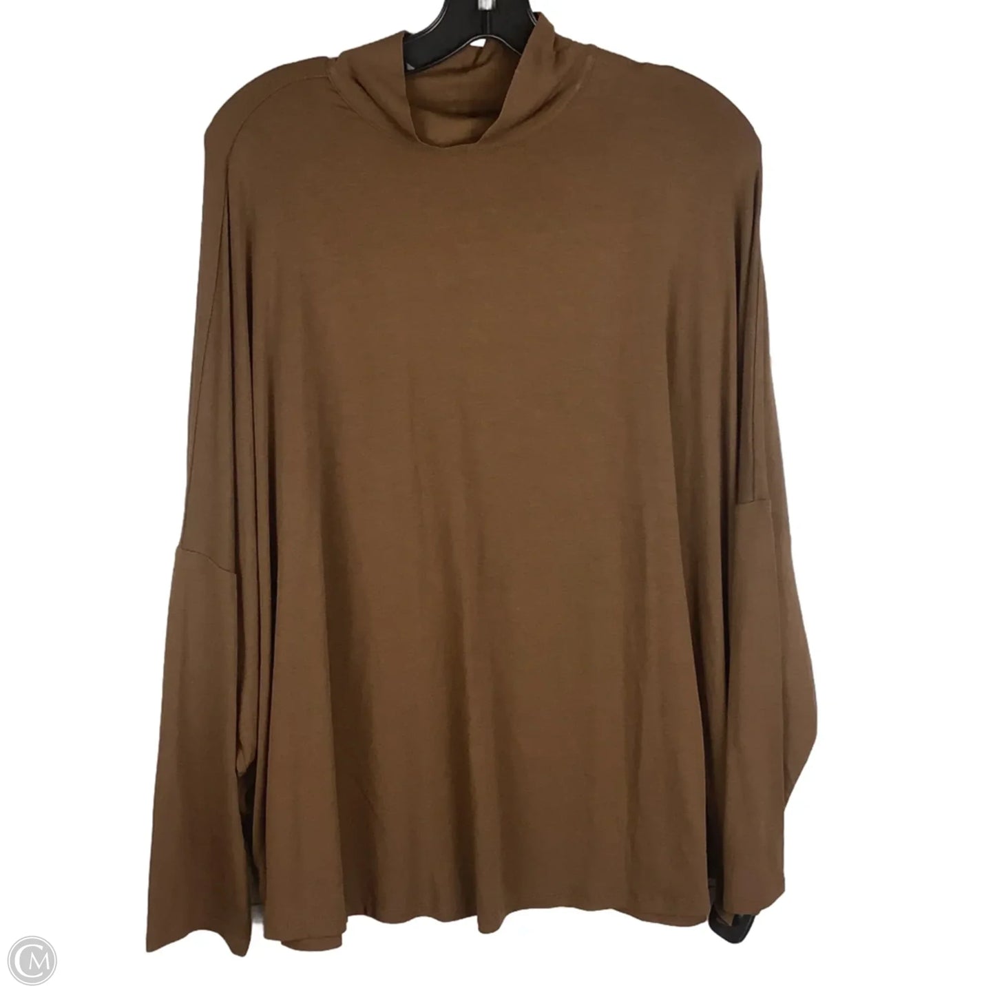 Top Long Sleeve By J. Jill In Brown, Size: Xl