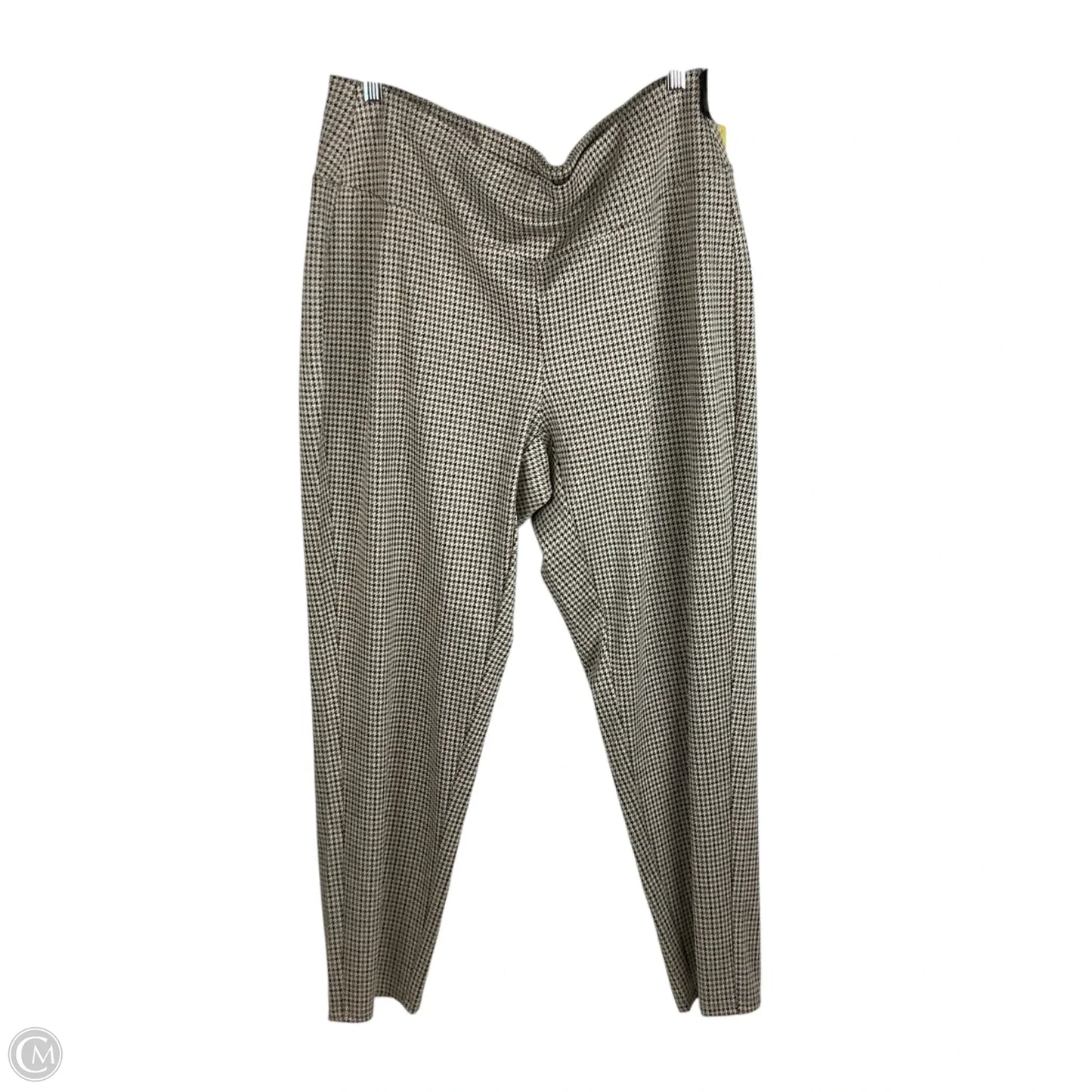 Pants Leggings By J. Jill In Plaid Pattern, Size: Xl