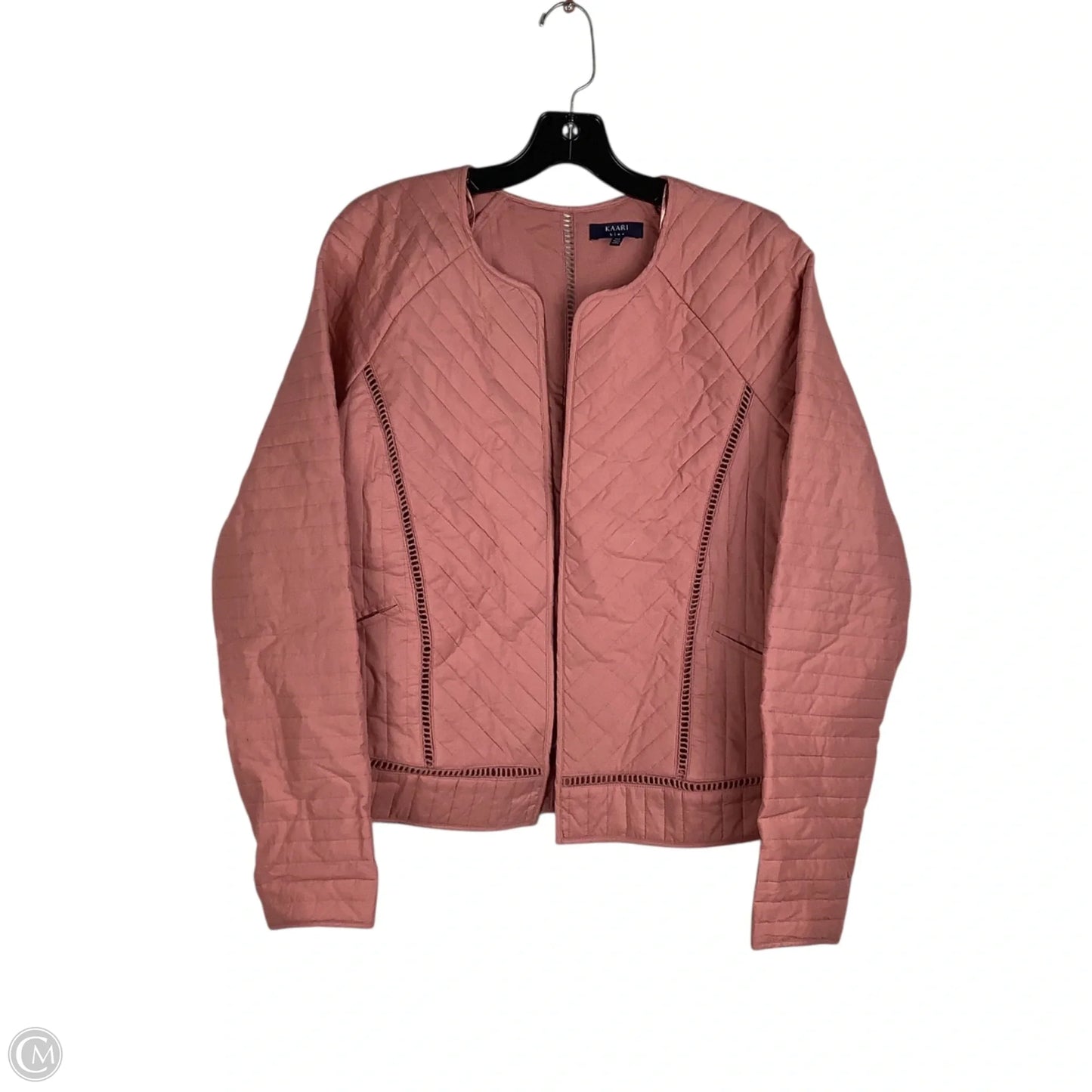 Jacket Other By Kaari Blue In Pink, Size: M