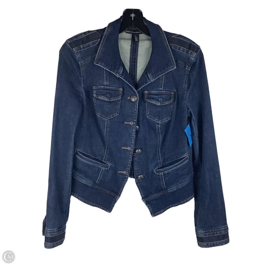 Jacket Denim By White House Black Market In Blue Denim, Size: 0/XS