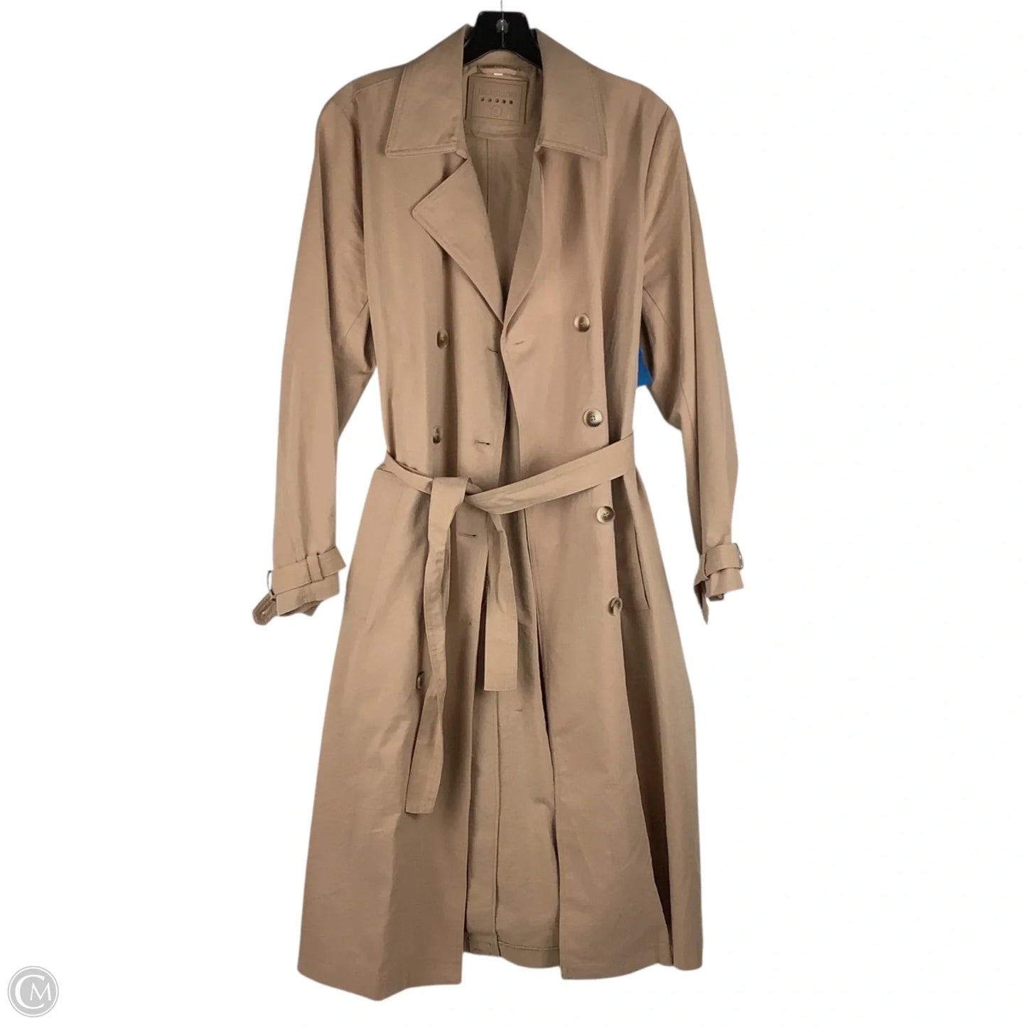 Coat Trench Coat By Blanknyc In Tan, Size: S