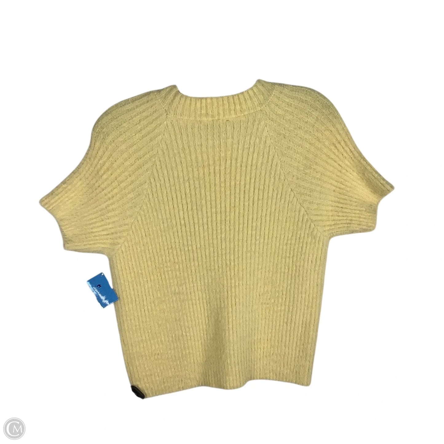 Sweater Short Sleeve By Sadie & Sage In Yellow, Size: L