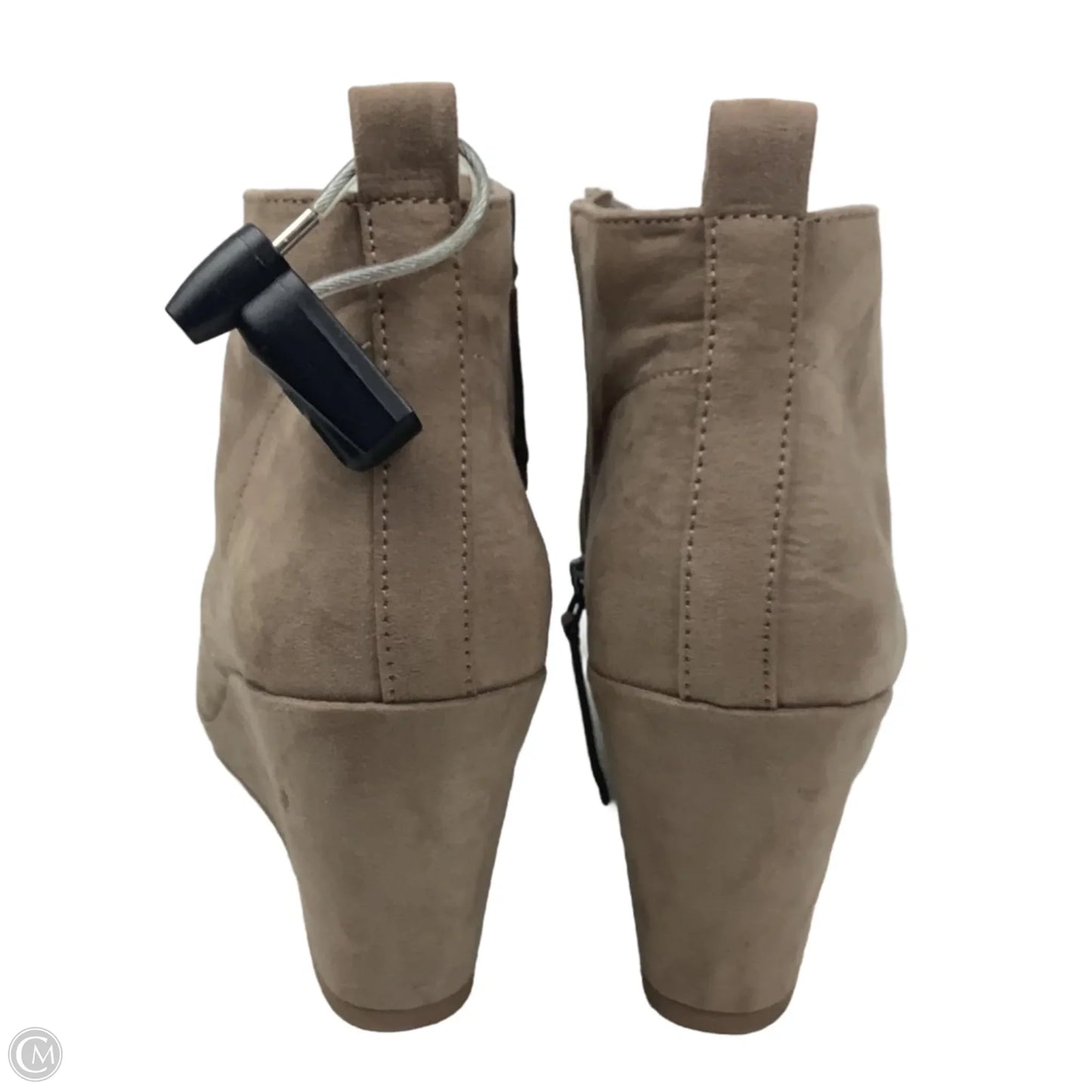 Boots Ankle Heels By Dolce Vita In Taupe, Size: 9