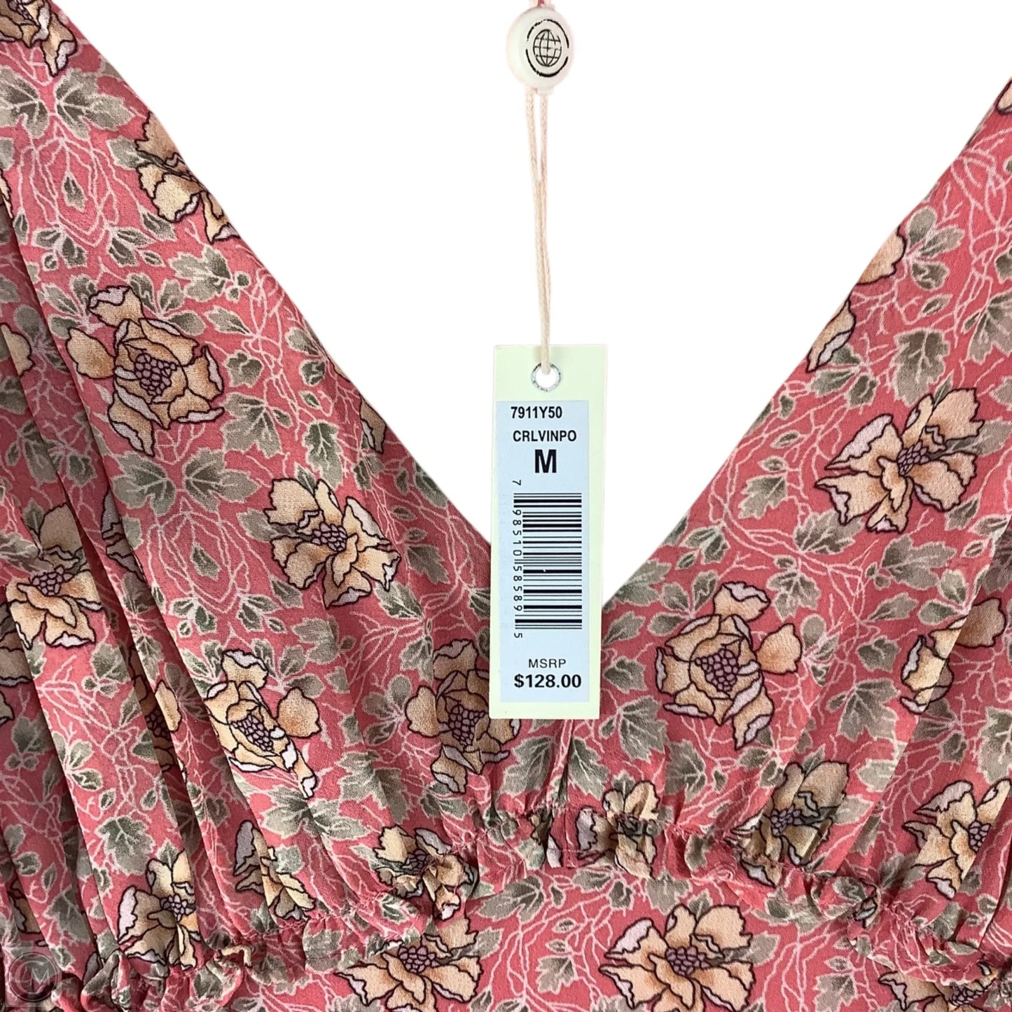 Dress Party Midi By Max Studio In Coral, Size: M