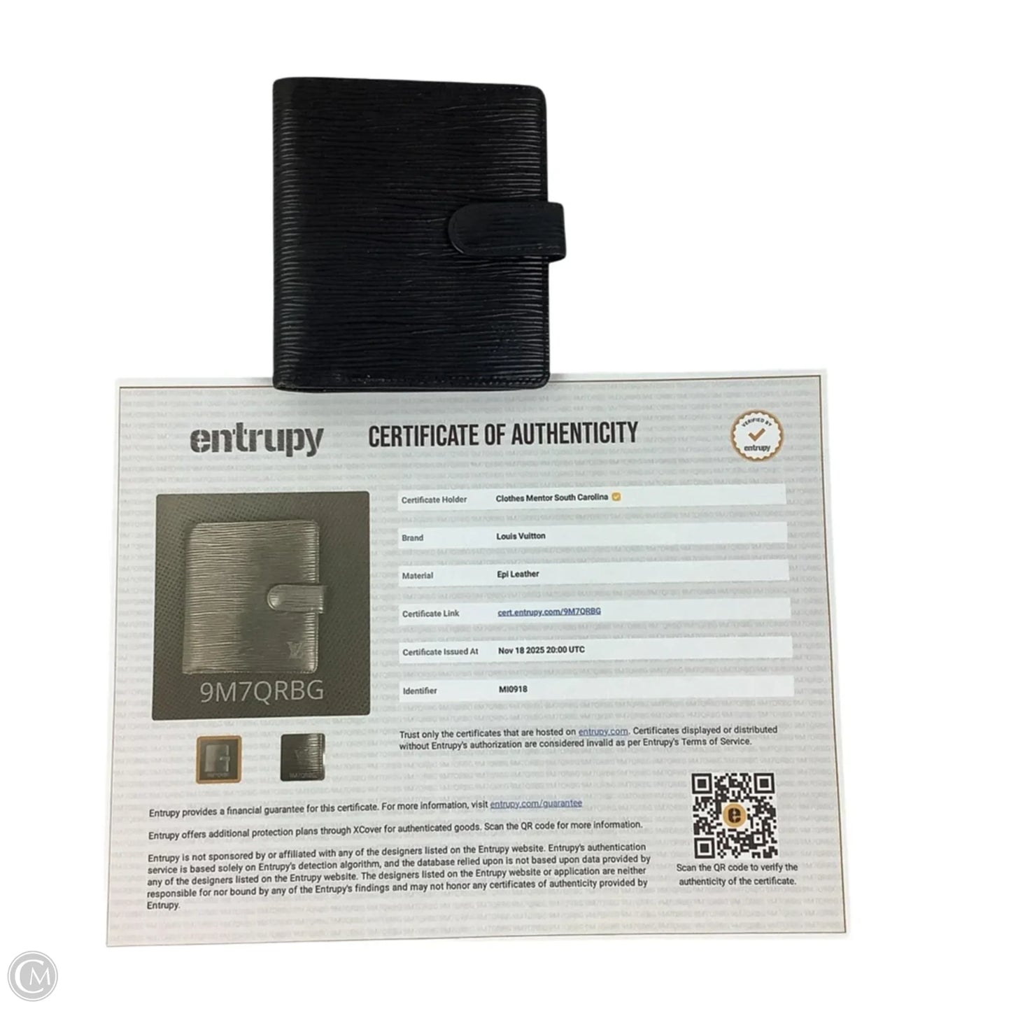 Wallet Luxury Designer By Louis Vuitton, Size: Small