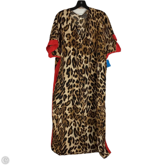 Dress Casual Midi By Jodifl In Animal Print, Size: L