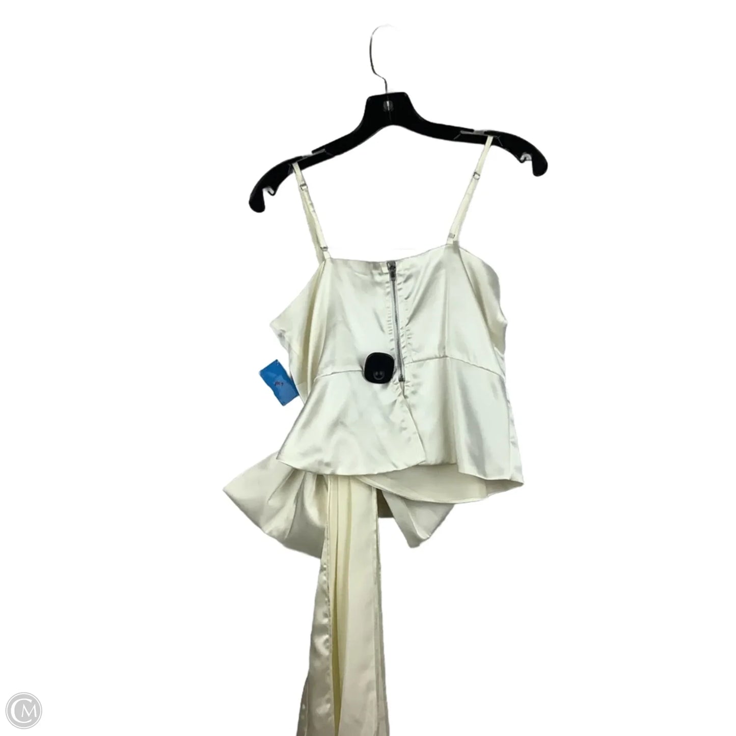 Top Sleeveless By Vestique In Cream, Size: S