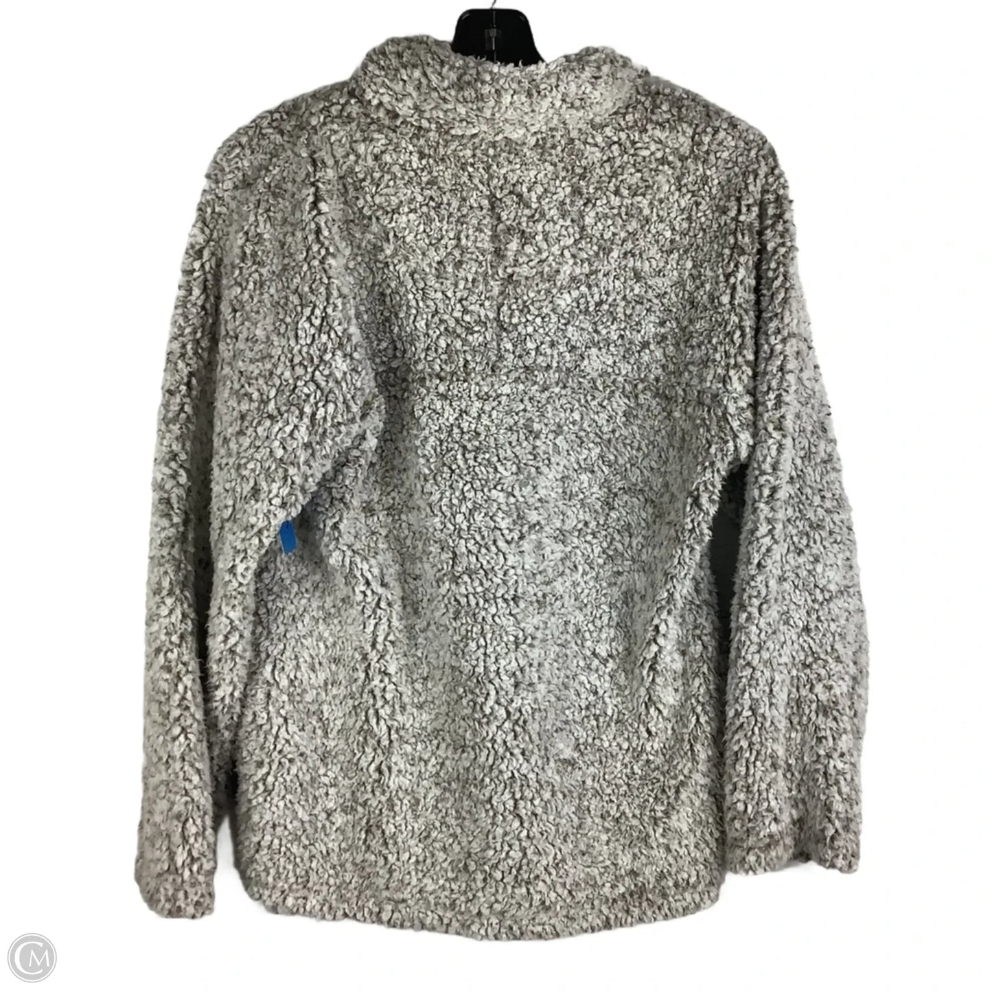 Jacket Faux Fur & Sherpa By Dylan In Taupe, Size: Xs