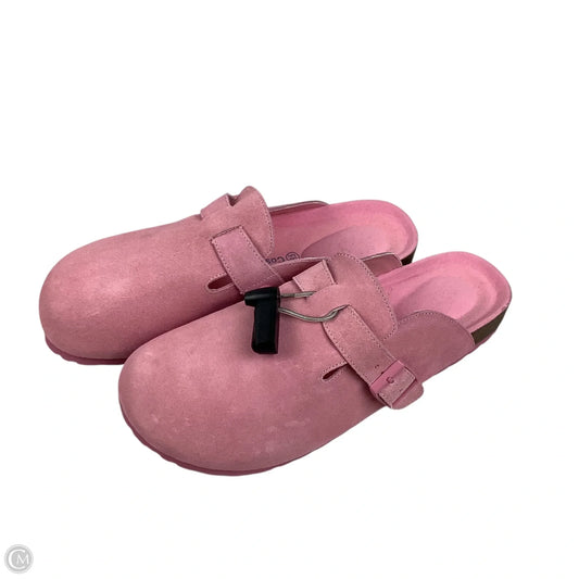 Shoes Flats By Cmc In Pink, Size: 9.5
