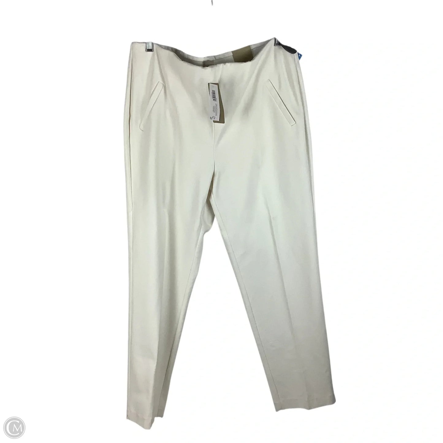 Pants Dress By Chicos In Cream, Size: L (12)