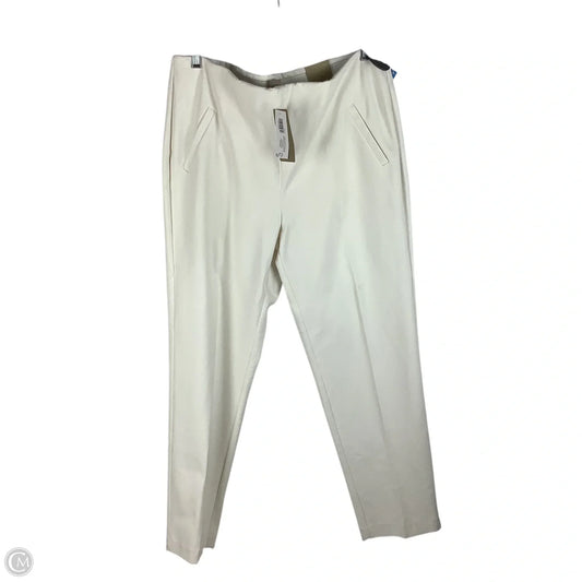 Pants Dress By Chicos In Cream, Size: L (12)