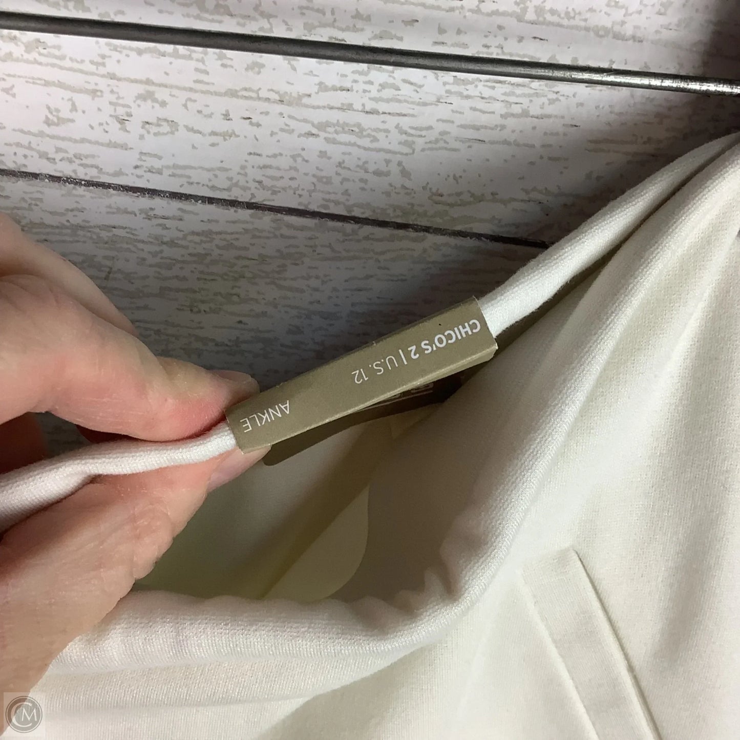 Pants Dress By Chicos In Cream, Size: L (12)