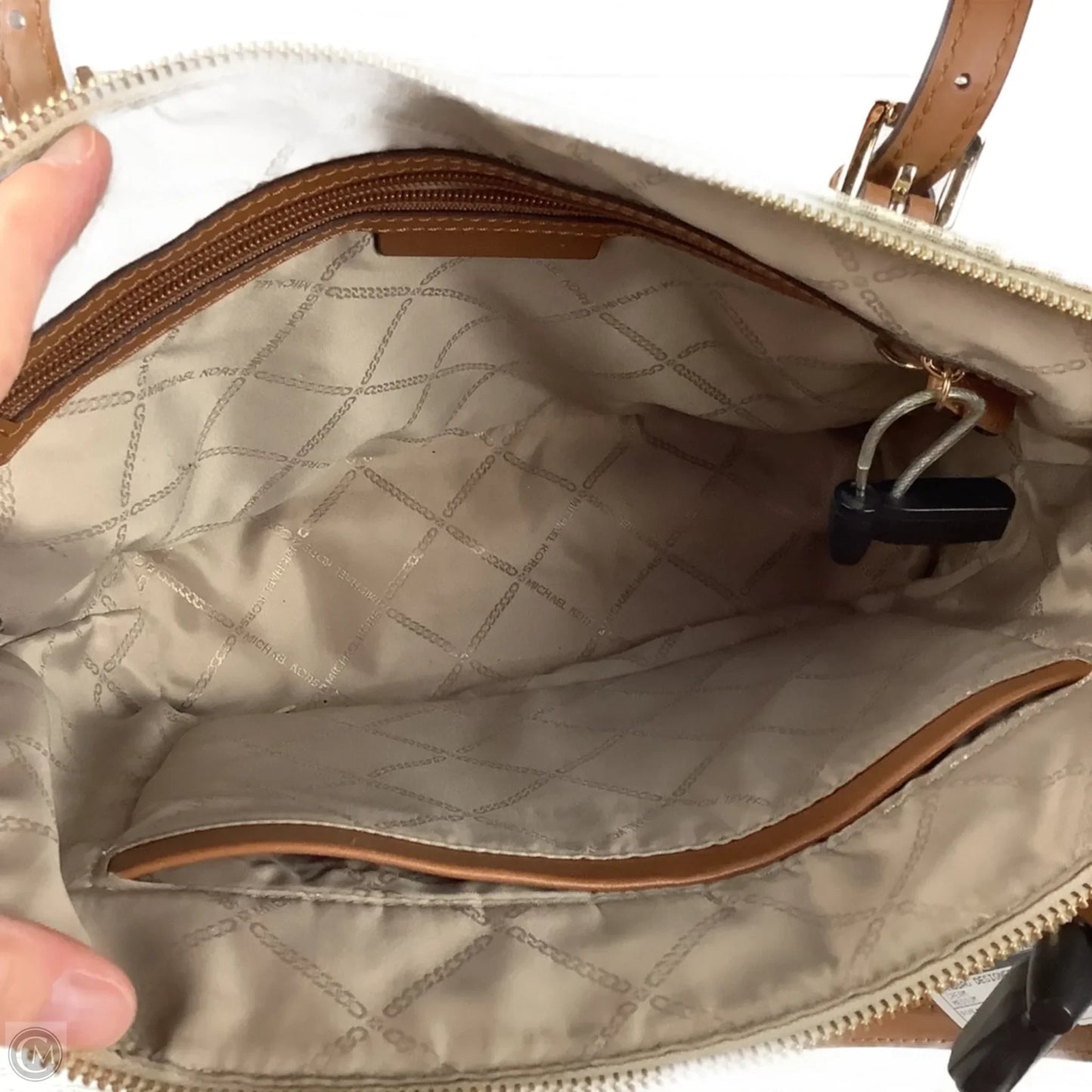 Handbag Designer By Michael Kors, Size: Medium