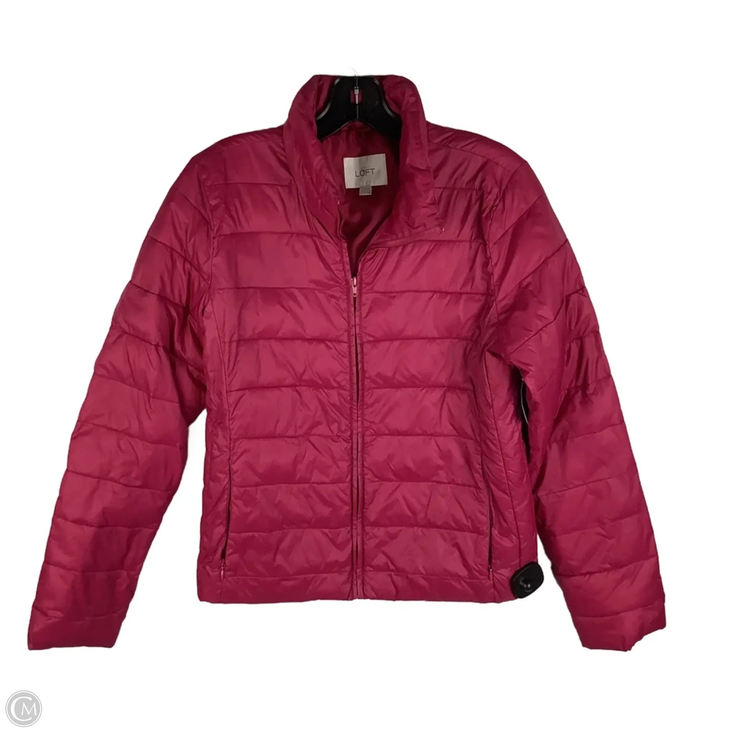Coat Puffer & Quilted By Loft In Pink, Size: S