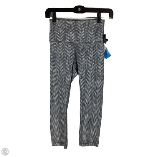 Athletic Capris By Lululemon In Grey, Size: 4