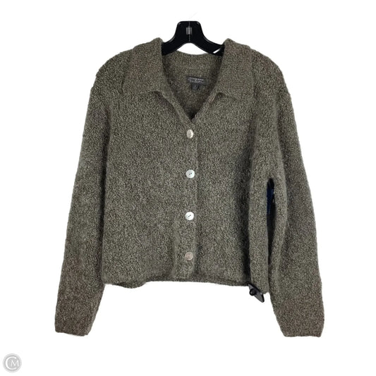 Sweater Cardigan By Cmc In Taupe, Size: S