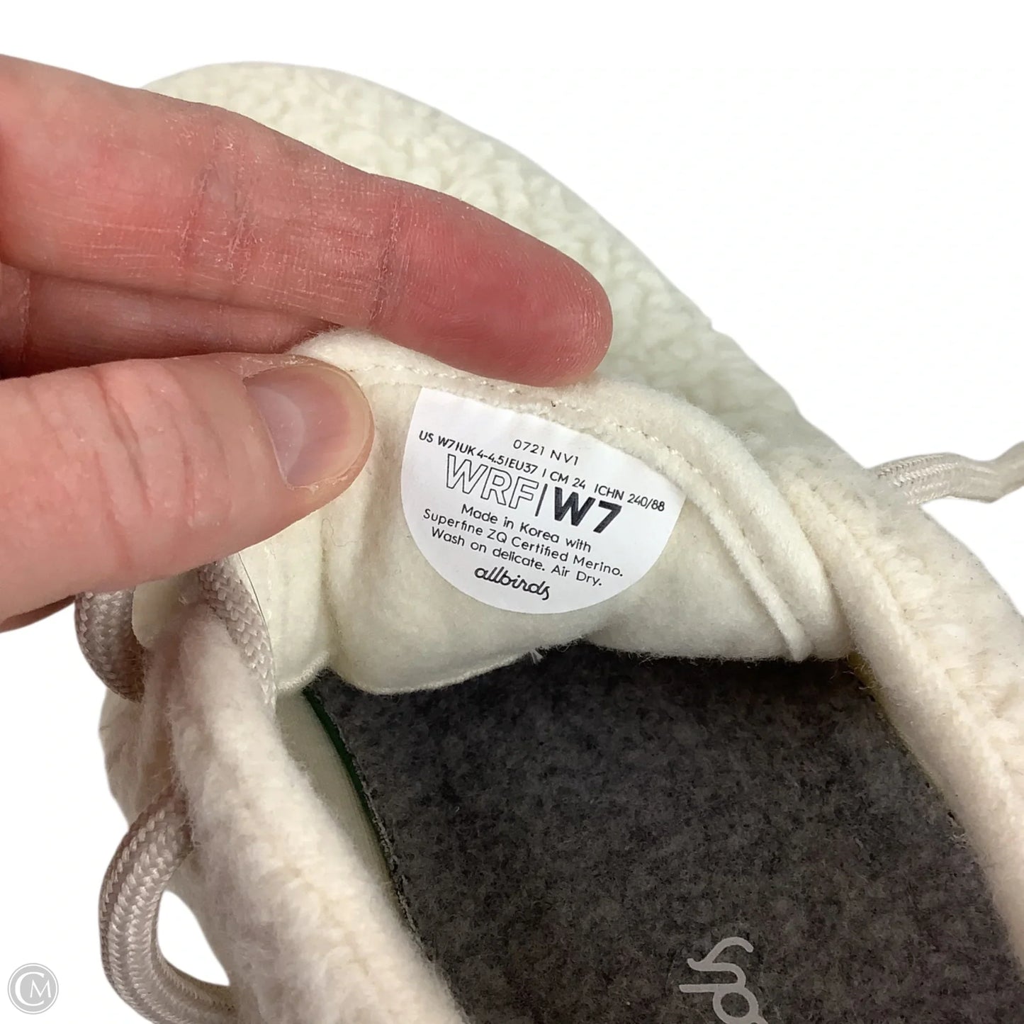 Shoes Sneakers By Allbirds In Cream, Size: 7