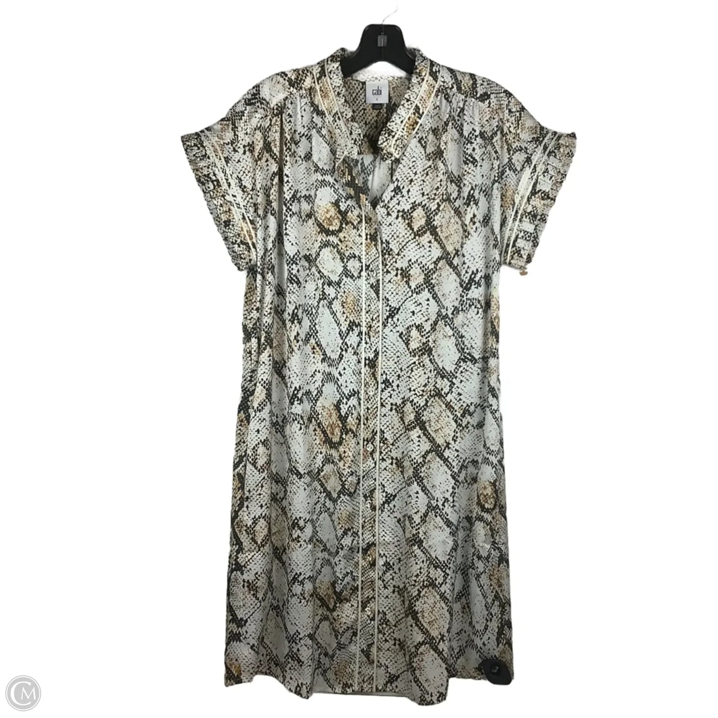 Dress Party Midi By Cabi In Snakeskin Print, Size: S