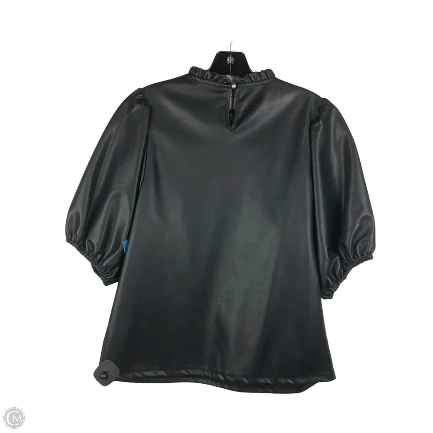 Top Short Sleeve By Impeccable Pig In Black, Size: M