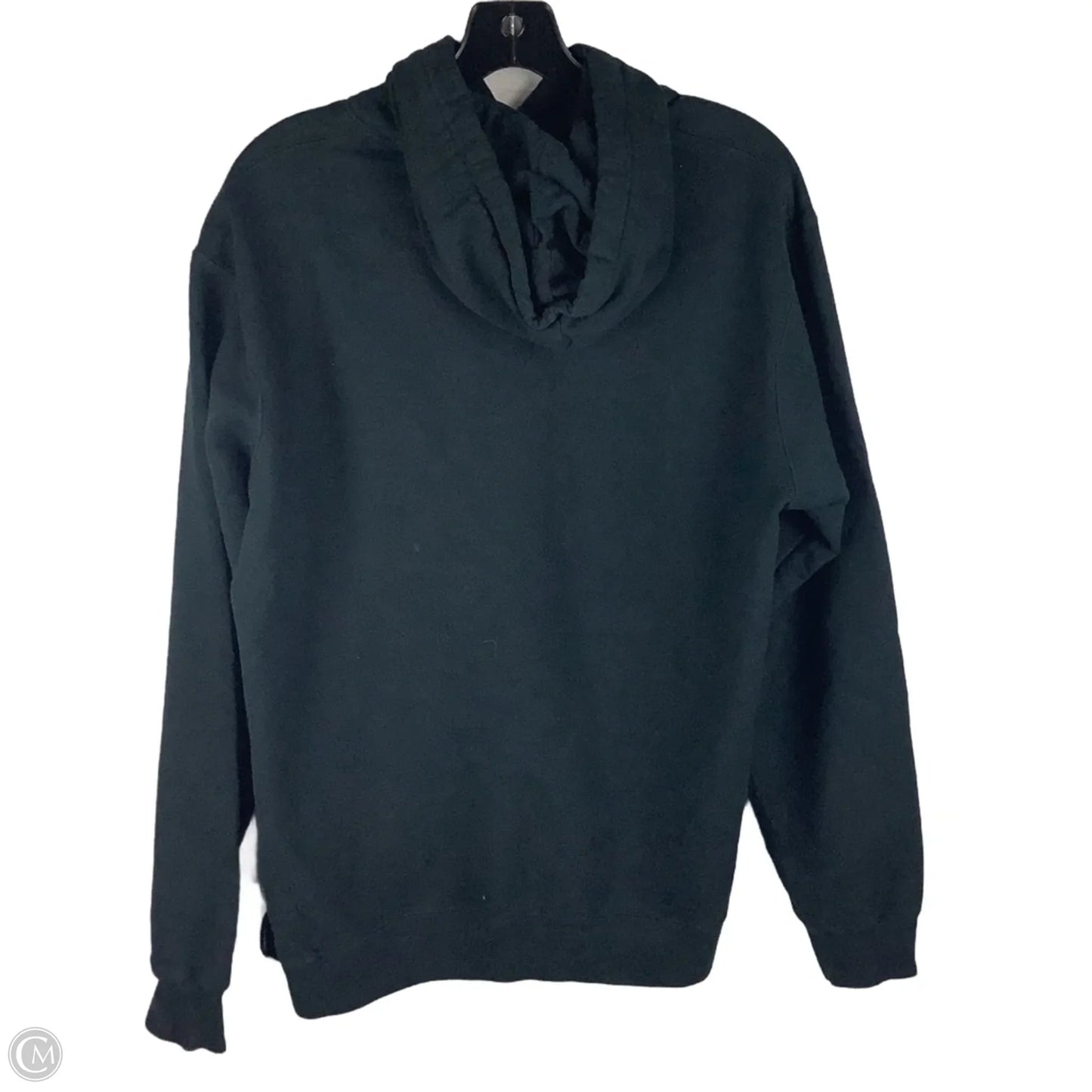 Sweatshirt Hoodie By Port & Company In Black, Size: L
