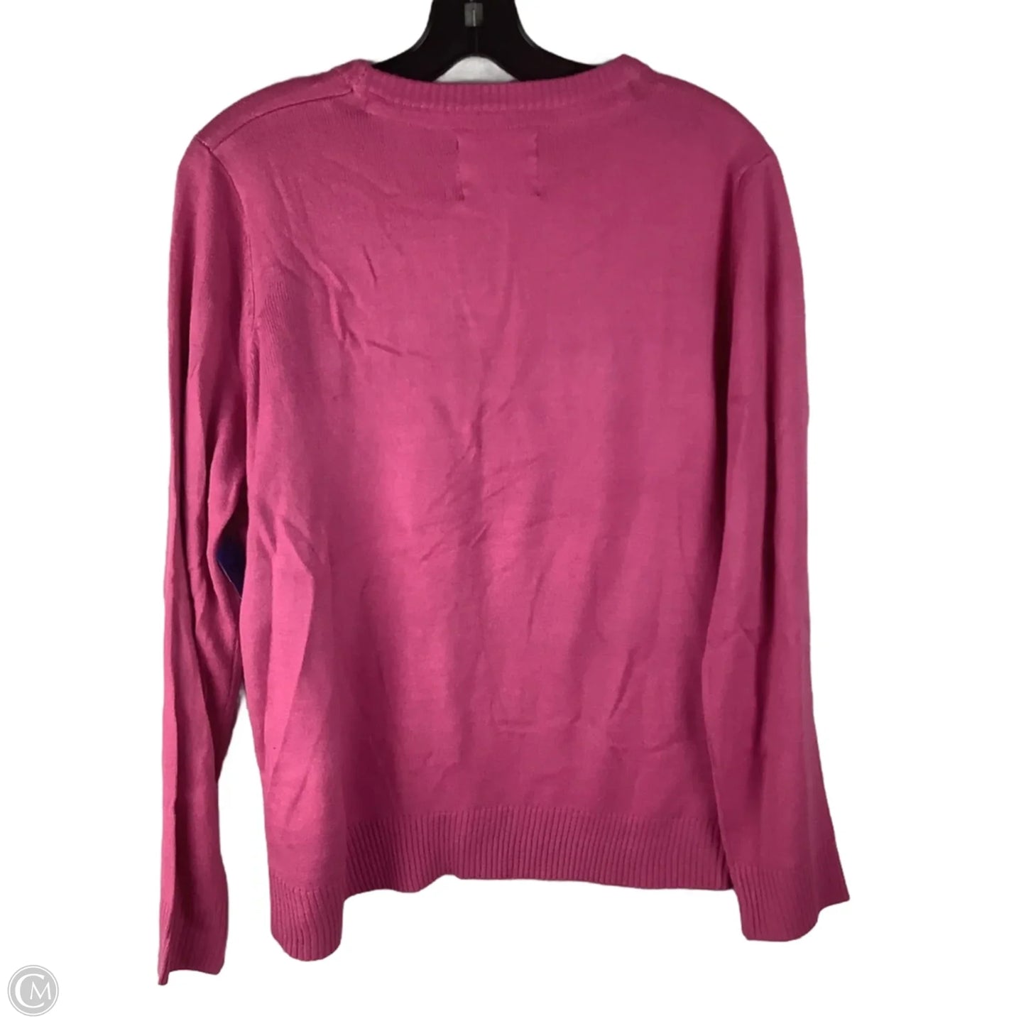 Sweater By Cmc In Pink, Size: 12
