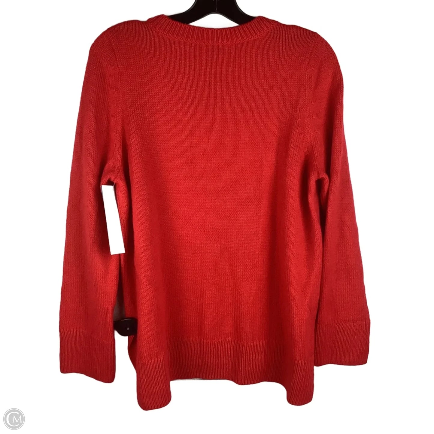 Sweater Designer By Kate Spade In Red, Size: M