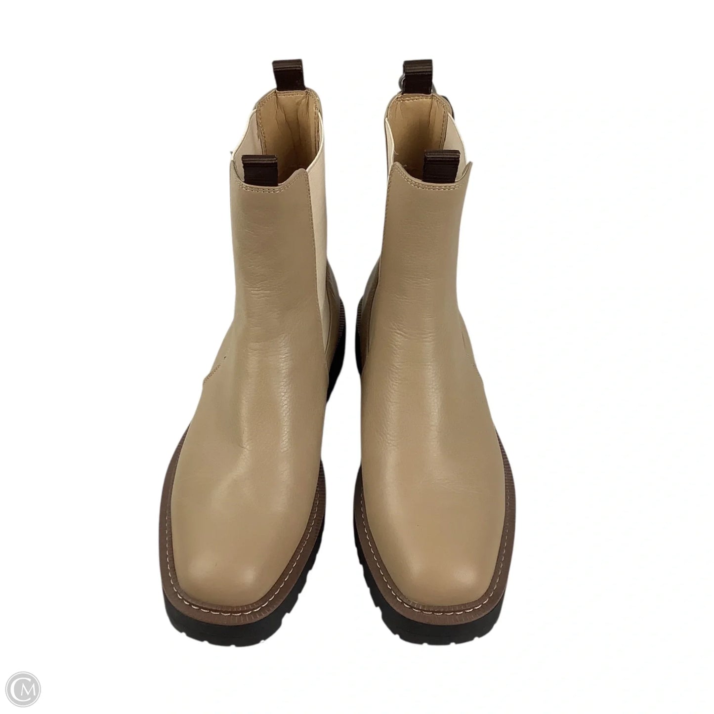 Boots Ankle Heels By Sam Edelman In Tan, Size: 12