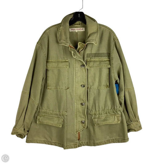 Coat Other By Free People In Green, Size: Xs (AS IS)