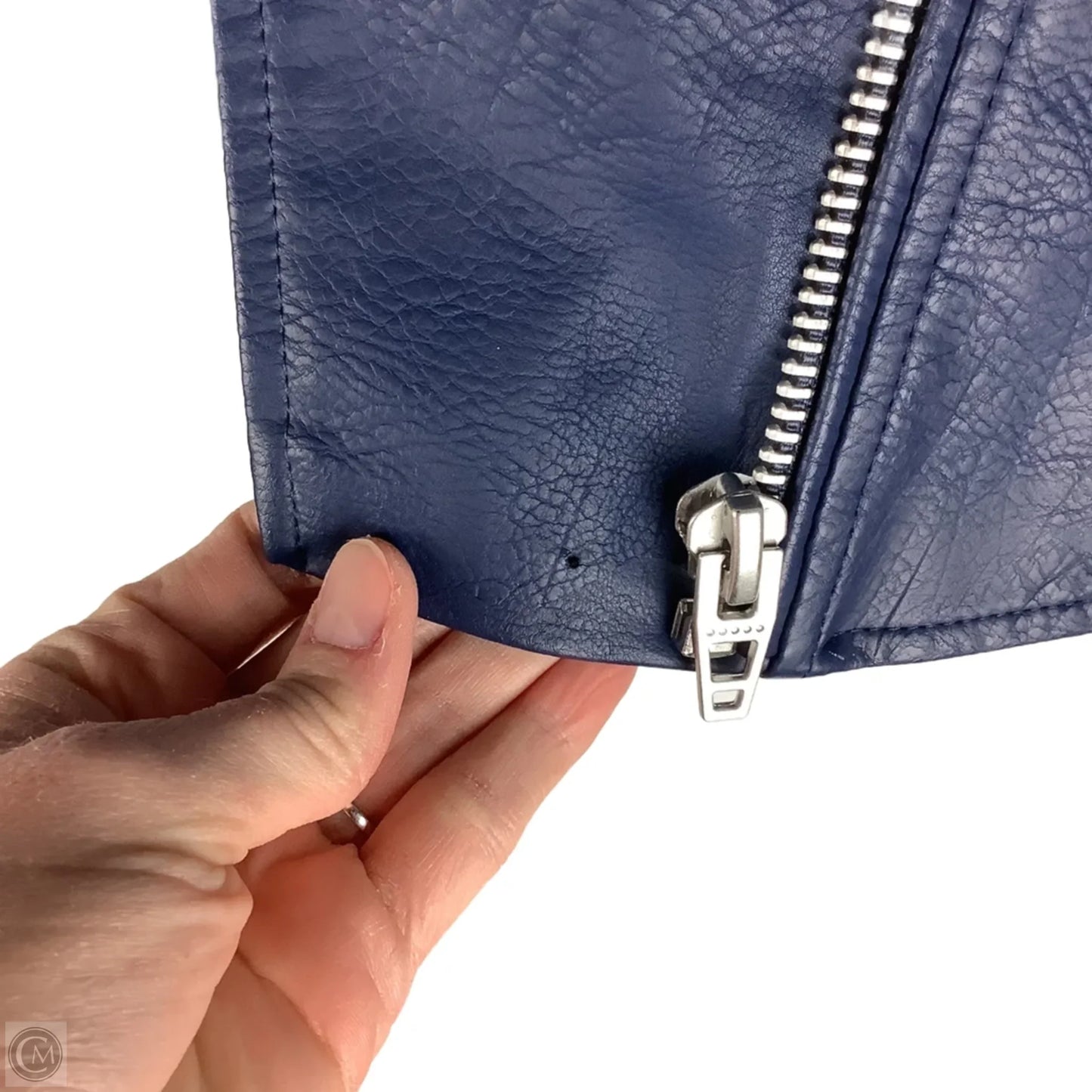 Jacket Moto By Blanknyc In Navy, Size: Xs