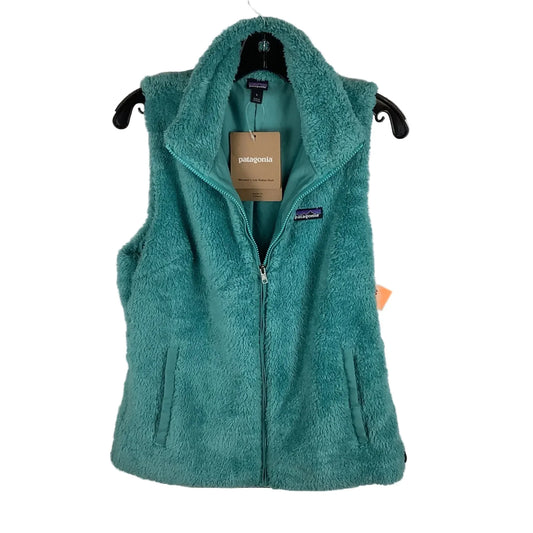 Vest Faux Fur & Sherpa By Patagonia In Blue, Size: L