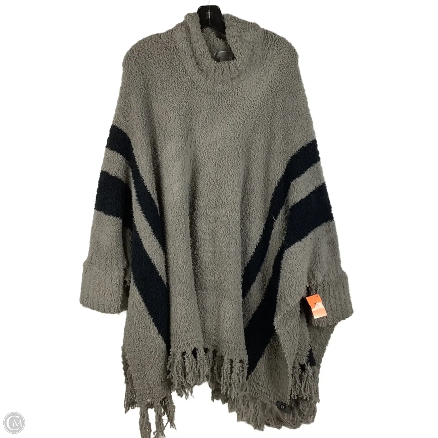 Poncho By Barefoot Dreams In Grey, Size: Osfm