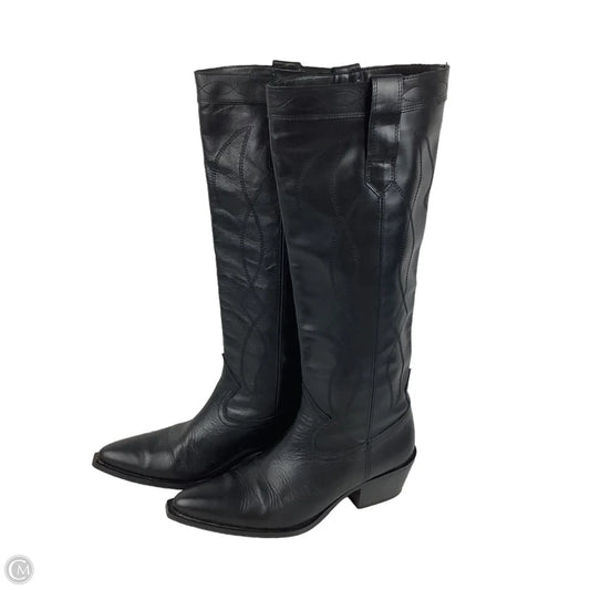 Boots Western By Zara In Black, Size: 38