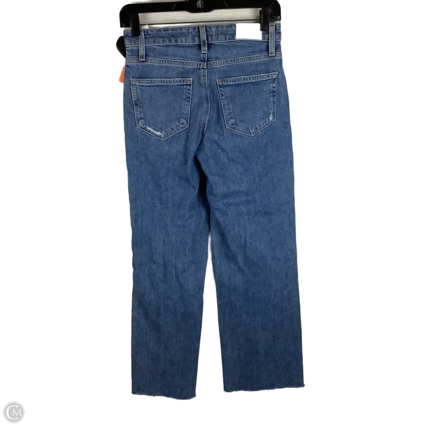 Jeans Wide Leg By Paige In Blue Denim, Size: 0 (24)