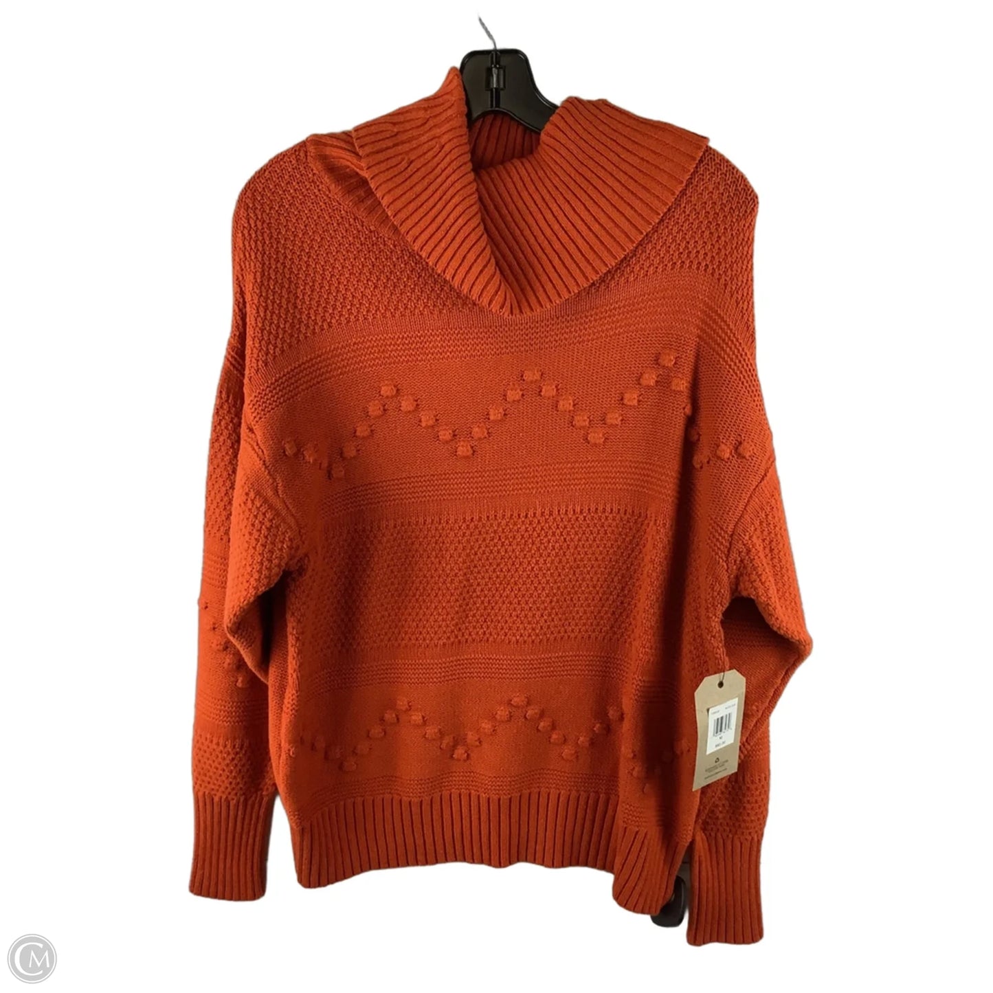 Sweater By Frye And Co In Orange, Size: M