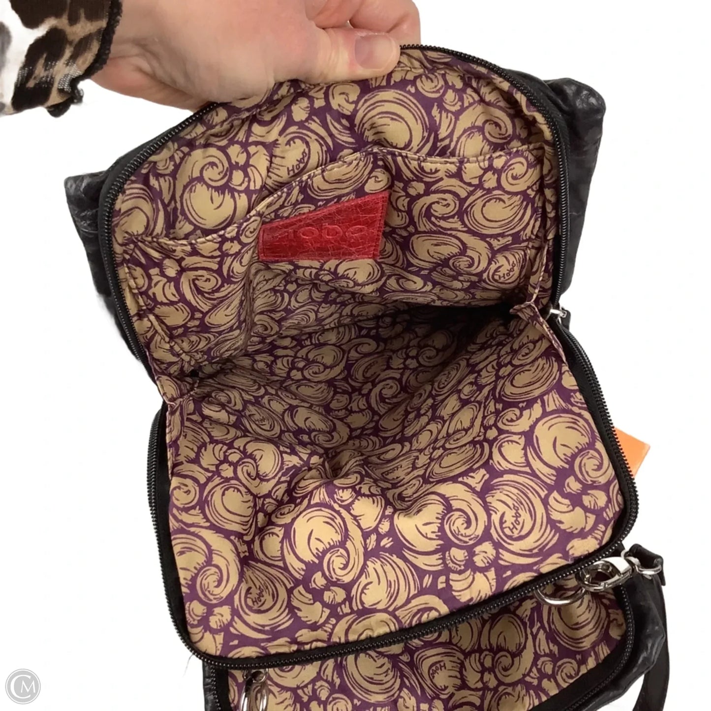 Crossbody Leather By Hobo Intl, Size: Medium