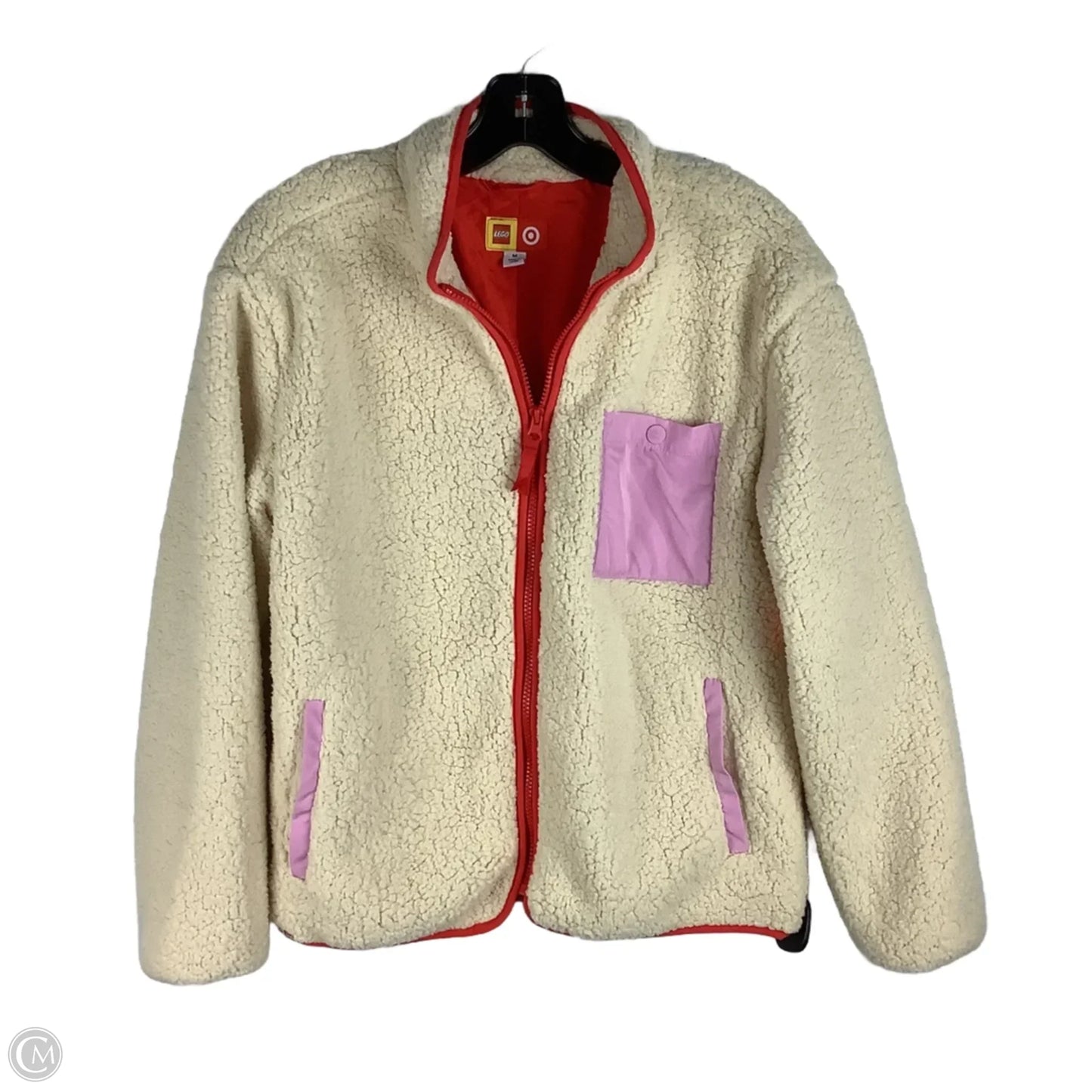 Jacket Fleece By Target-designer In Cream, Size: M