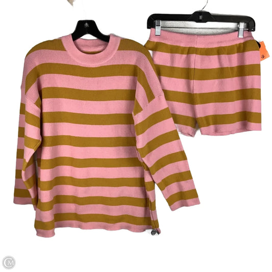 Shorts Set By Clothes Mentor In Striped Pattern, Size: S