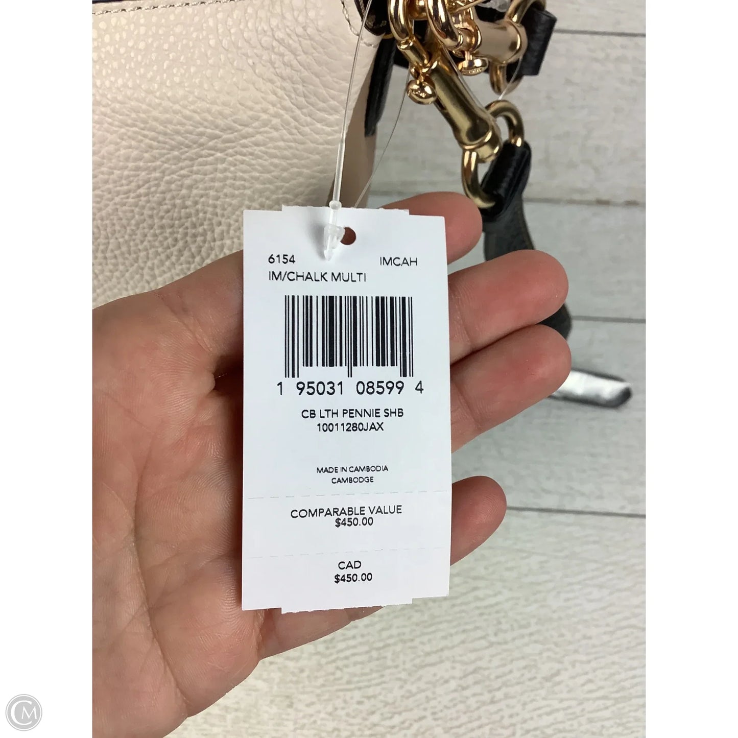 Crossbody Designer By Coach, Size: Large