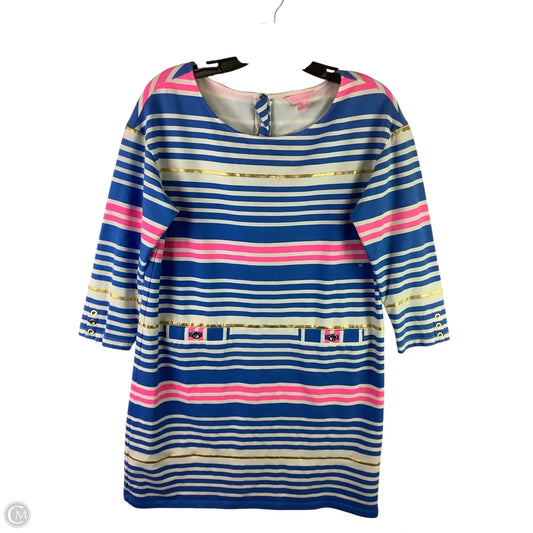 Dress Designer By Lilly Pulitzer In Striped Pattern, Size: M
