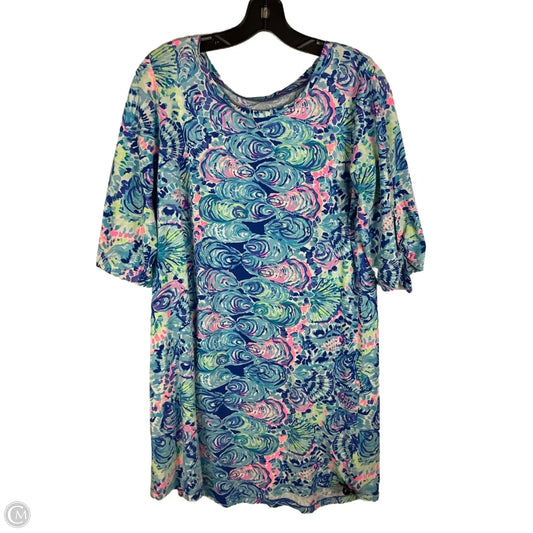 Dress Designer By Lilly Pulitzer In Blue, Size: L
