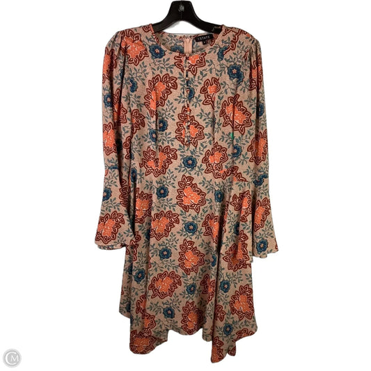Dress Party Midi By 1.state In Floral Print, Size: S