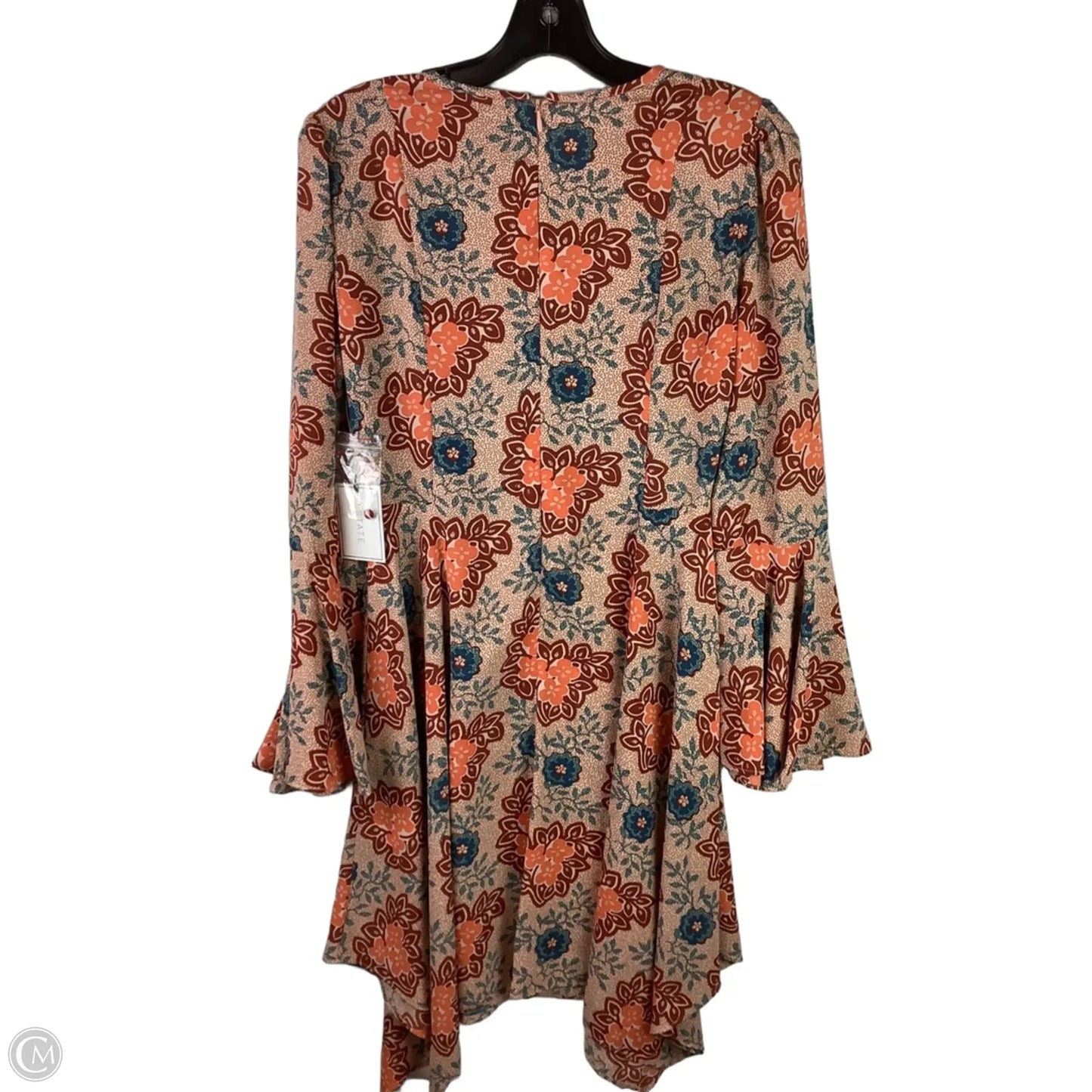 Dress Party Midi By 1.state In Floral Print, Size: S