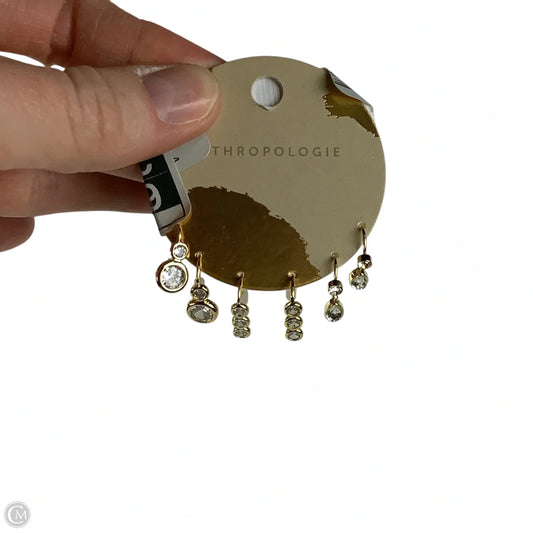 Earrings Dangle/drop By Anthropologie, Size: 06 Piece Set