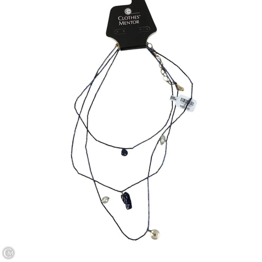 Necklace Lariat & Y-drop By Anthropologie, Size: 03 Piece Set