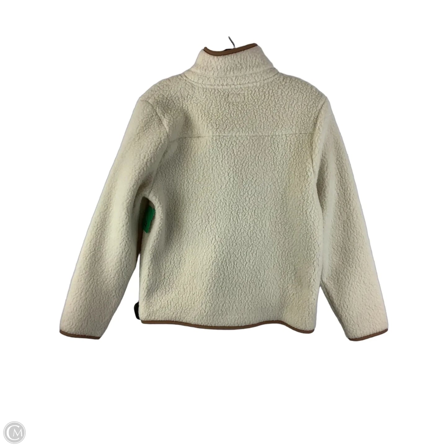 Jacket Fleece By J. Crew In Tan, Size: Xs
