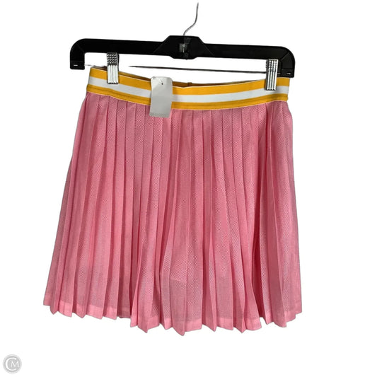 Athletic Skort By J. Crew In Orange & Pink, Size: Xs