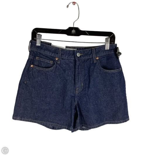 Shorts By H&m In Blue Denim, Size: 8
