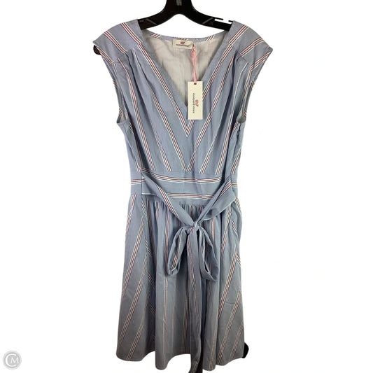 Dress Party Midi By Vineyard Vines In Striped Pattern, Size: 10